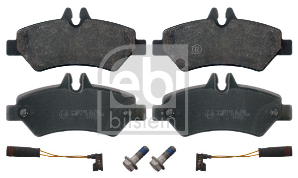 Brake Pad Set, disc brake - 16708 FEBI BILSTEIN