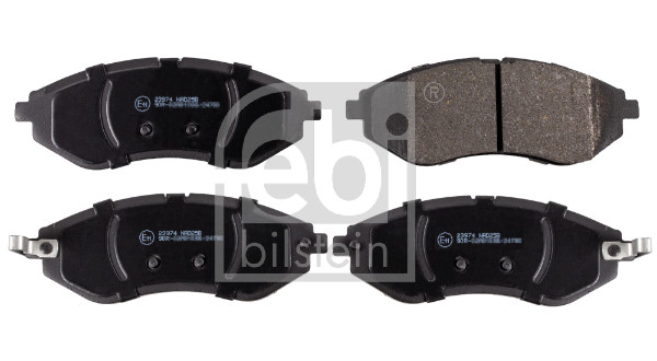 Brake Pad Set, disc brake - 16721 FEBI BILSTEIN