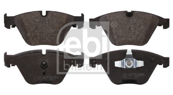 Brake Pad Set, disc brake - 16728 FEBI BILSTEIN