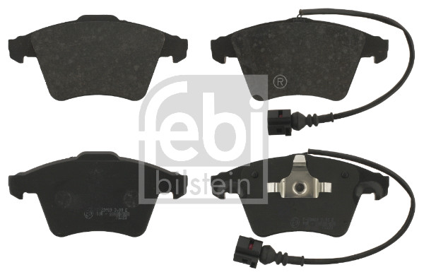 Brake Pad Set, disc brake - 16733 FEBI BILSTEIN