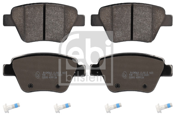 Brake Pad Set, disc brake - 16797 FEBI BILSTEIN