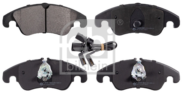 Brake Pad Set, disc brake - 16798 FEBI BILSTEIN