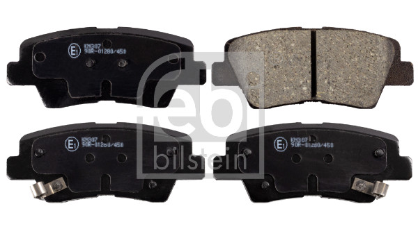 Brake Pad Set, disc brake - 16799 FEBI BILSTEIN