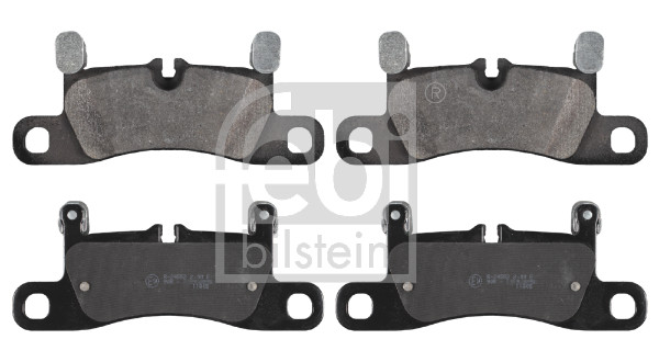 Brake Pad Set, disc brake - 16809 FEBI BILSTEIN