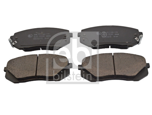 Brake Pad Set, disc brake - 16816 FEBI BILSTEIN