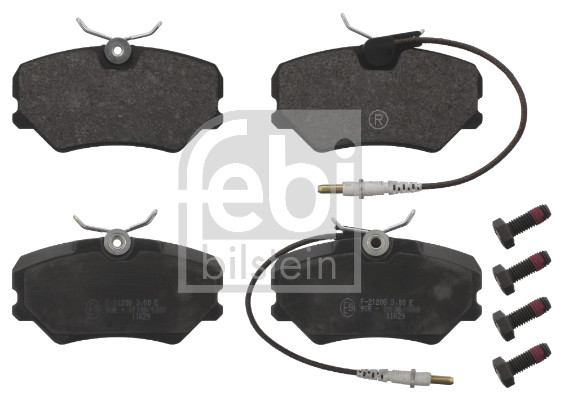 Brake Pad Set, disc brake - 16818 FEBI BILSTEIN