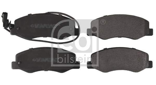 Brake Pad Set, disc brake - 16819 FEBI BILSTEIN