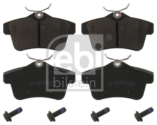 Brake Pad Set, disc brake - 16833 FEBI BILSTEIN