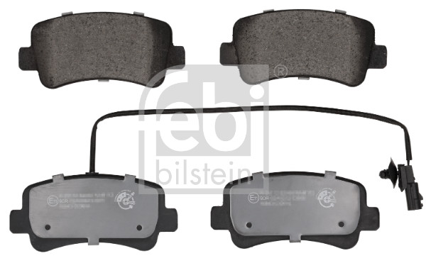 Brake Pad Set, disc brake - 16843 FEBI BILSTEIN