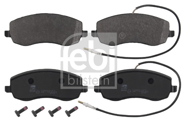Brake Pad Set, disc brake - 16846 FEBI BILSTEIN