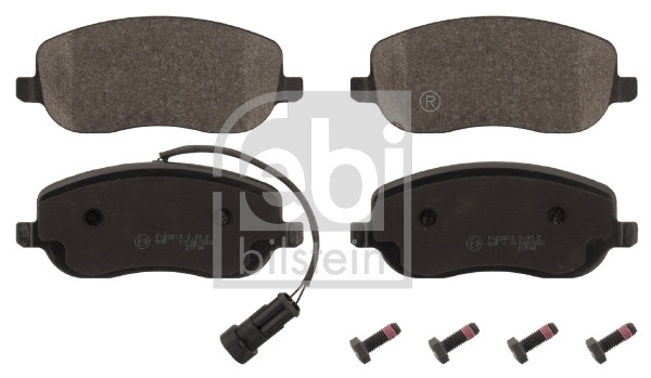 Brake Pad Set, disc brake - 16854 FEBI BILSTEIN
