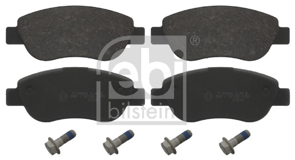Brake Pad Set, disc brake - 16857 FEBI BILSTEIN