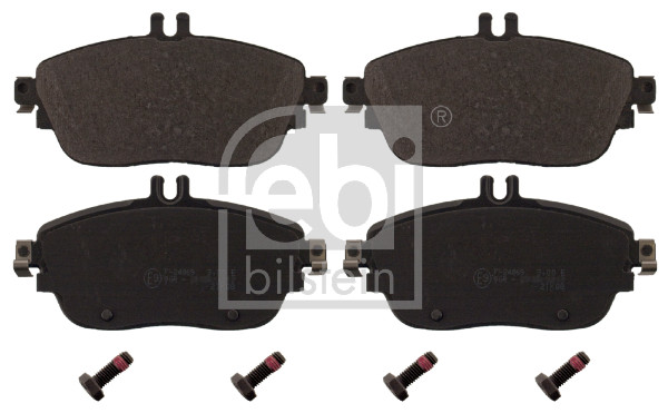 Brake Pad Set, disc brake - 16870 FEBI BILSTEIN