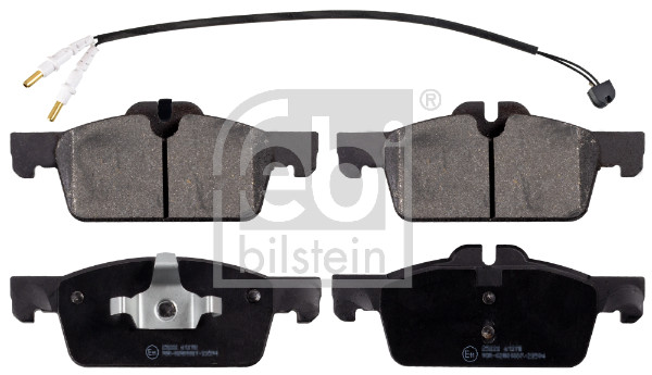 Brake Pad Set, disc brake - 16874 FEBI BILSTEIN