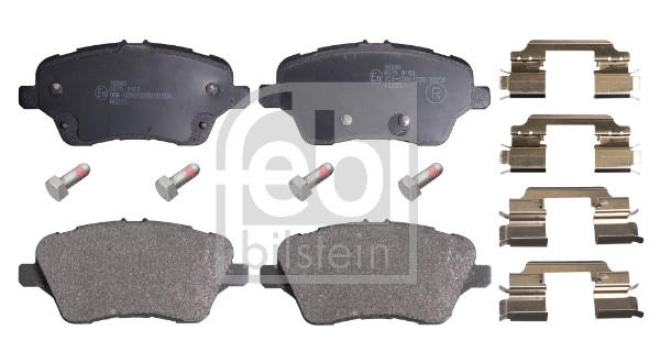 Brake Pad Set, disc brake - 16940 FEBI BILSTEIN