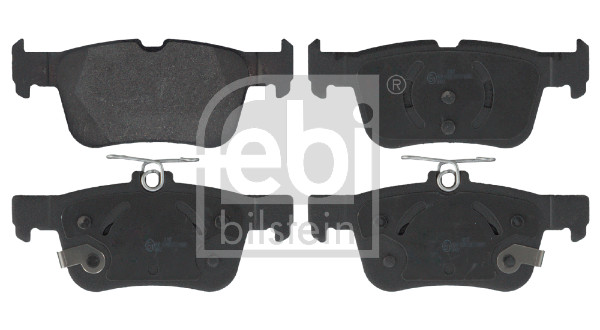 Brake Pad Set, disc brake - 16943 FEBI BILSTEIN