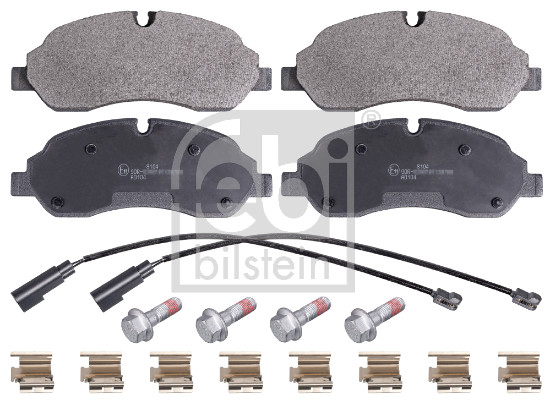 Kit pastiglie freno, Freno a disco - 16955 FEBI BILSTEIN