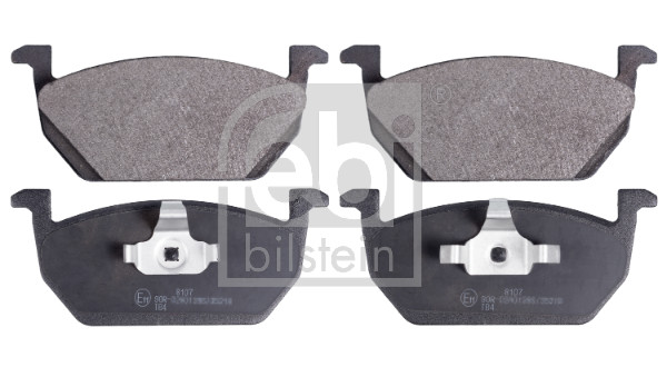 Brake Pad Set, disc brake - 16960 FEBI BILSTEIN