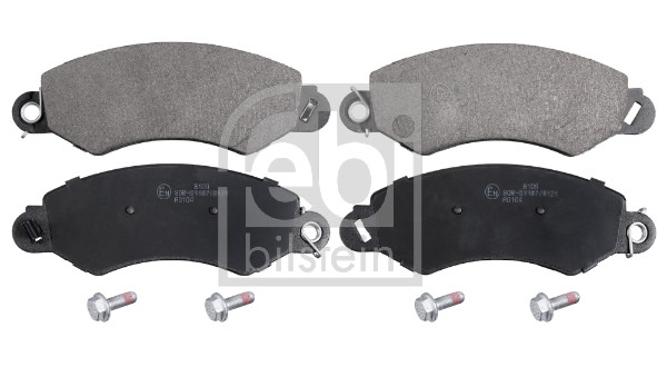 Brake Pad Set, disc brake - 16966 FEBI BILSTEIN