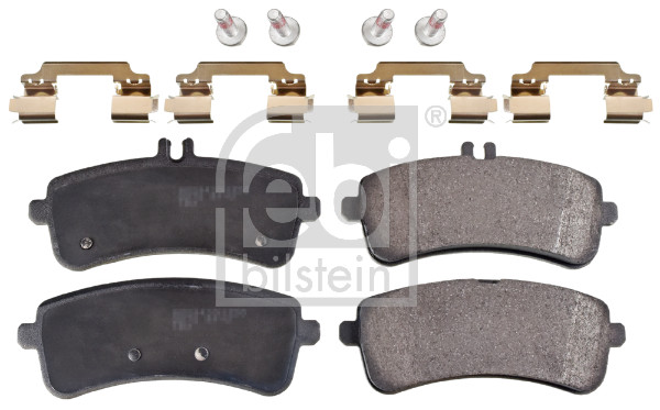Brake Pad Set, disc brake - 16969 FEBI BILSTEIN
