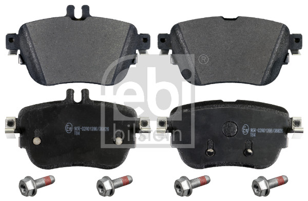 Brake Pad Set, disc brake - 16970 FEBI BILSTEIN