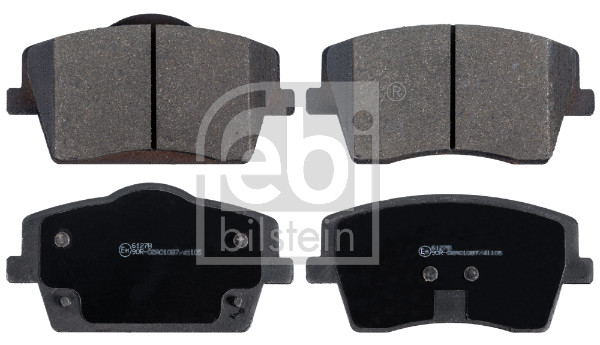 Brake Pad Set, disc brake - 16982 FEBI BILSTEIN