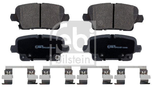 Brake Pad Set, disc brake - 16983 FEBI BILSTEIN