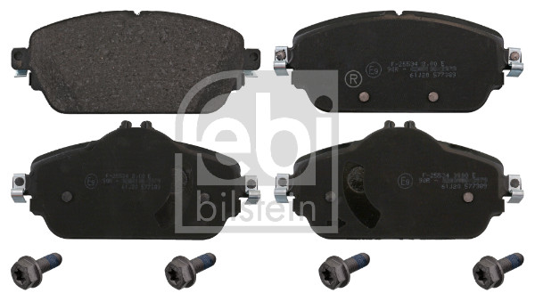 Brake Pad Set, disc brake - 16988 FEBI BILSTEIN