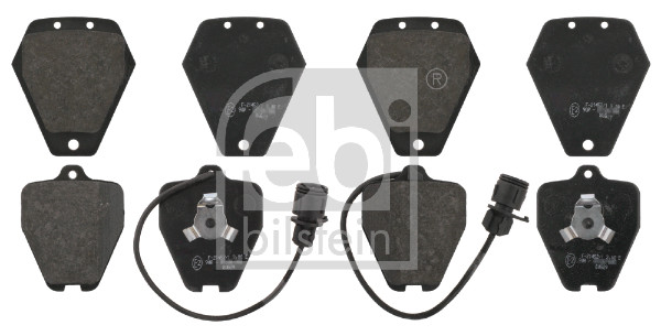 Brake Pad Set, disc brake - 16999 FEBI BILSTEIN