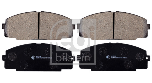 Kit pastiglie freno, Freno a disco - 170243 FEBI BILSTEIN