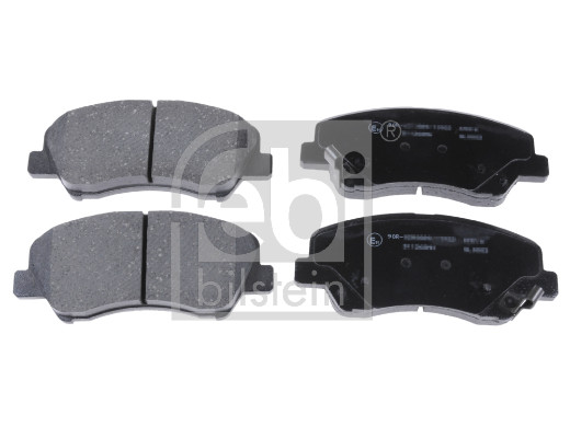 Brake Pad Set, disc brake - 170244 FEBI BILSTEIN