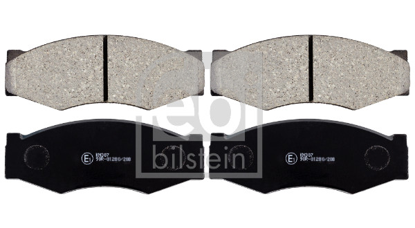 stabdžių trinkelių rinkinys, diskinis stabdys - 170249 FEBI BILSTEIN