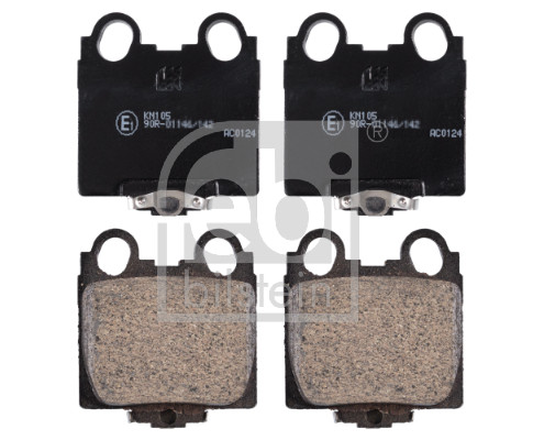 Brake Pad Set, disc brake - 170265 FEBI BILSTEIN