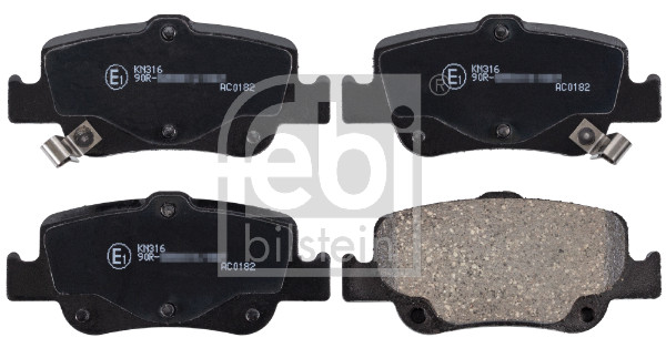 Bremsbelagsatz, Scheibenbremse - 170285 FEBI BILSTEIN