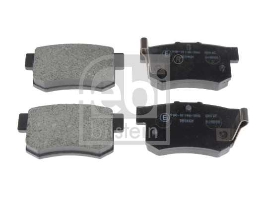 Brake Pad Set, disc brake - 170289 FEBI BILSTEIN