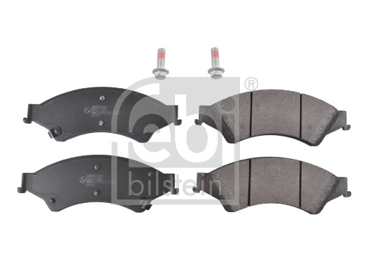 Brake Pad Set, disc brake - 170380 FEBI BILSTEIN