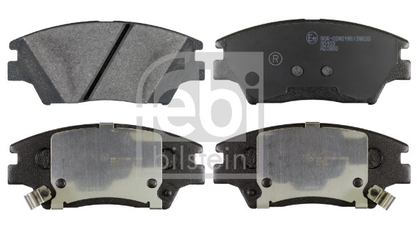 Brake Pad Set, disc brake - 170629 FEBI BILSTEIN