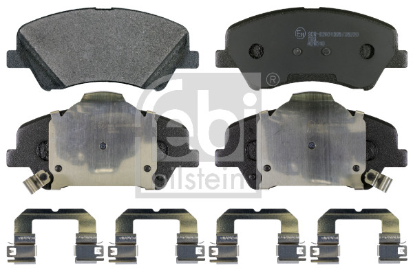 Brake Pad Set, disc brake - 170635 FEBI BILSTEIN