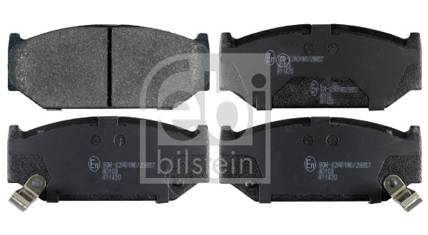 Kit pastiglie freno, Freno a disco - 170657 FEBI BILSTEIN