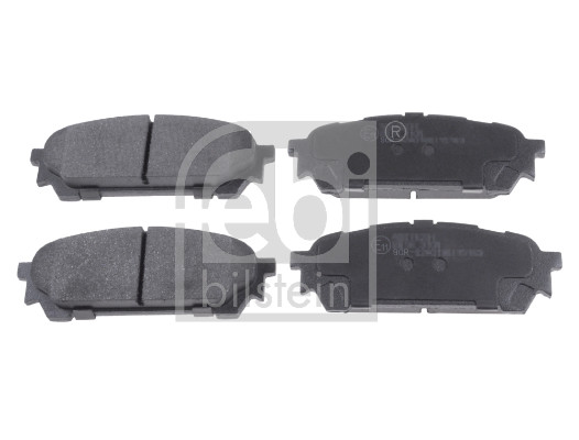 Brake Pad Set, disc brake - 170666 FEBI BILSTEIN