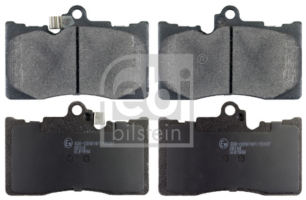 Brake Pad Set, disc brake - 170668 FEBI BILSTEIN