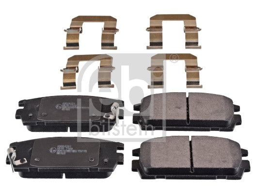 Brake Pad Set, disc brake - 170855 FEBI BILSTEIN