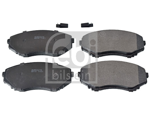 Brake Pad Set, disc brake - 170858 FEBI BILSTEIN