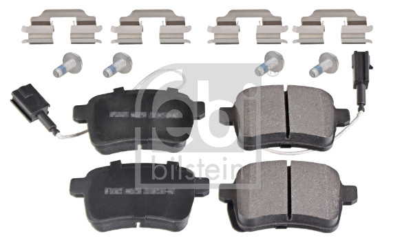 Brake Pad Set, disc brake - 170905 FEBI BILSTEIN