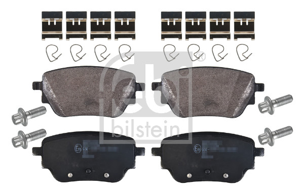 Brake Pad Set, disc brake - 171399 FEBI BILSTEIN