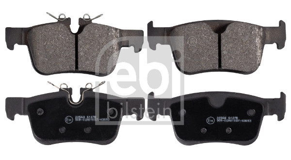 Brake Pad Set, disc brake - 171409 FEBI BILSTEIN