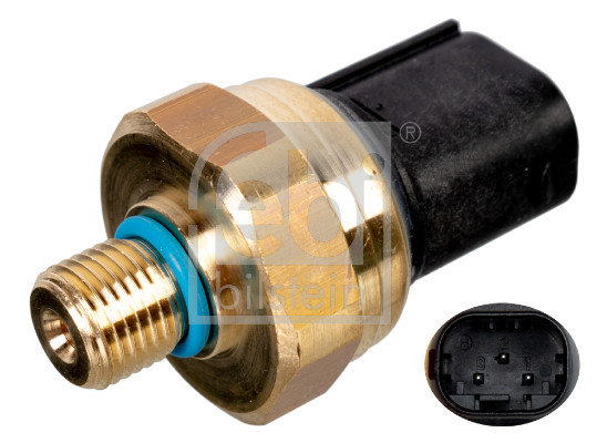 Sensor, fuel pressure - 171880 FEBI BILSTEIN