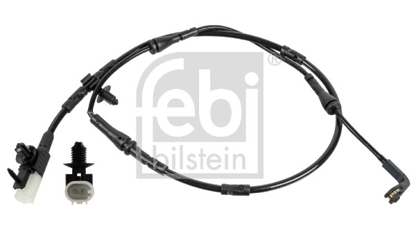 Contatto segnalazione, Usura past. freno/mat. d'attrito - 172593 FEBI BILSTEIN
