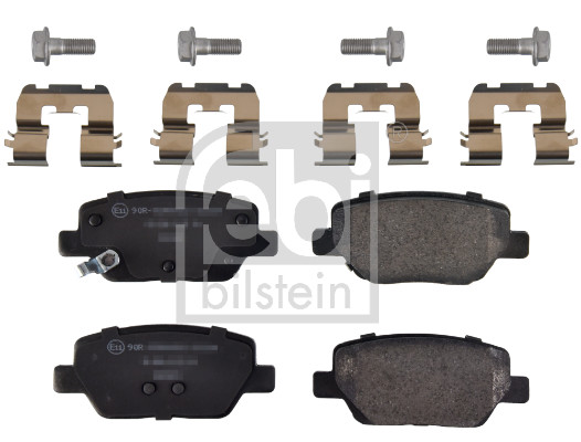 Brake Pad Set, disc brake - 173440 FEBI BILSTEIN
