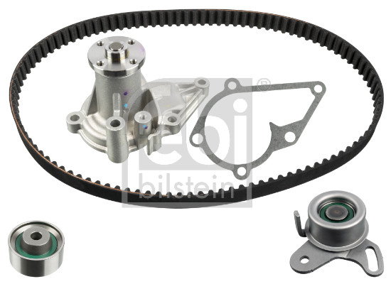 Pompa acqua + Kit cinghie dentate - 173745 FEBI BILSTEIN